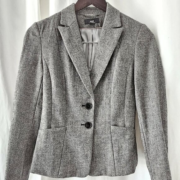 H&M Blazer - Charcoal Grey - Picture 8 of 12